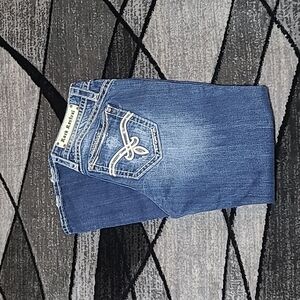 ROCK REVIVAL BECKY EASY-FIT CAPRI DENIM JEAN
